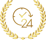 Available 24/7 logo